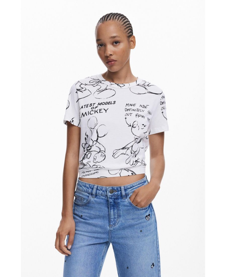 Женская футболка с изображением Микки Мауса Desigual, White, Белый, Женская футболка с изображением Микки Мауса Desigual, White
Женская футболка с изображением Микки Мауса Desigual, White, Белый, Женская футболка с изображением Микки Мауса Desigual, White