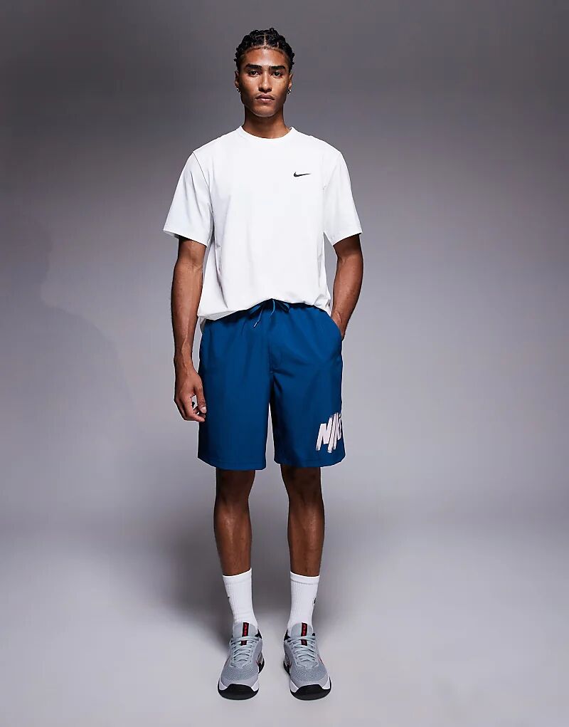 Шорты Nike Training Form Dri-FIT 9 дюймов темно-синего цвета
Шорты Nike Training Form Dri-FIT 9 дюймов темно-синего цвета