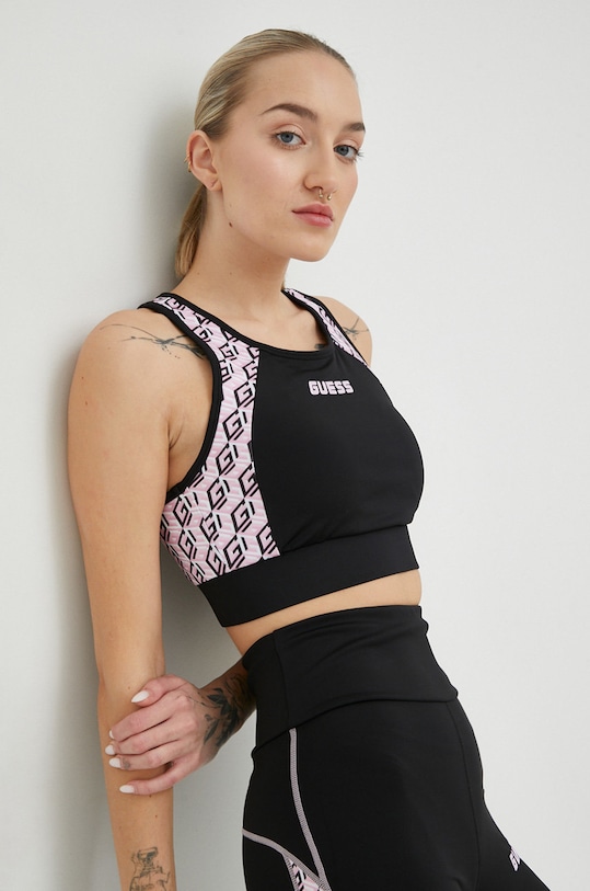 Спортивный бюстгальтер Guess, черный
Спортивный бюстгальтер Guess, черный