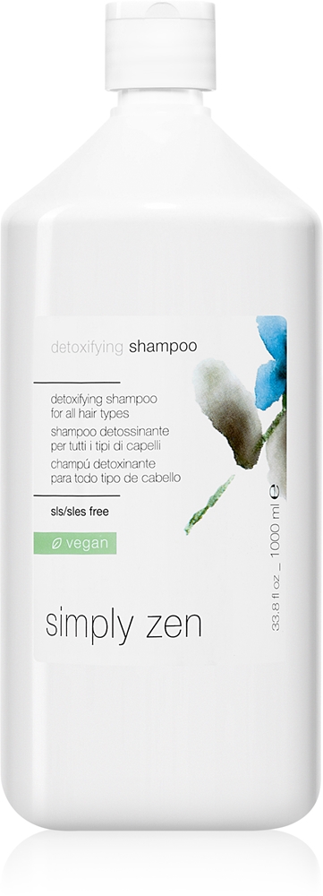 Детокс-Очищающий шампунь для всех типов волос Simply Zen, 1000 мл
Детокс-Очищающий шампунь для всех типов волос Simply Zen, 1000 мл