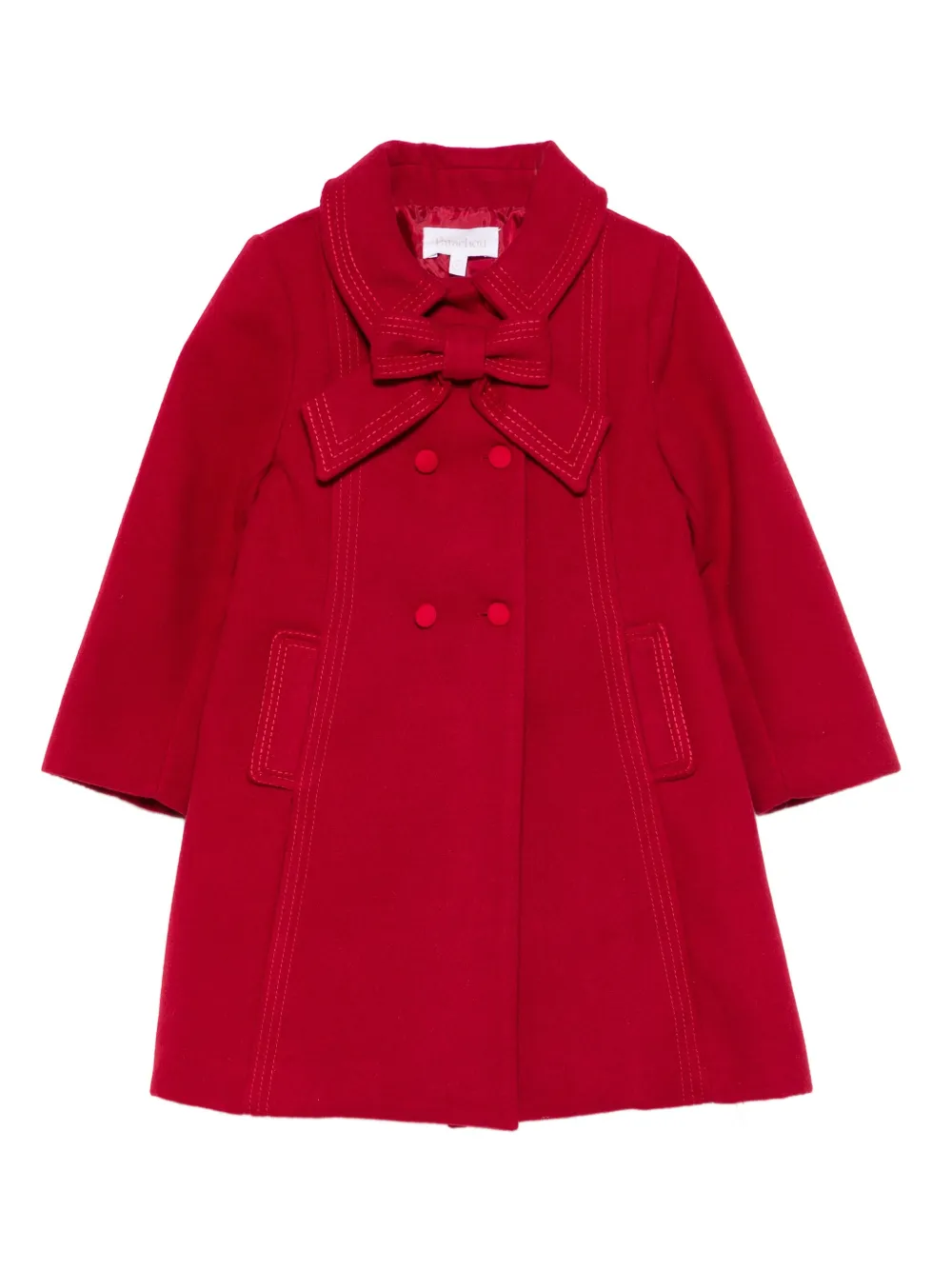 Бушлат с бантом и складками Patachou, красный
Бушлат с бантом и складками Patachou, красный