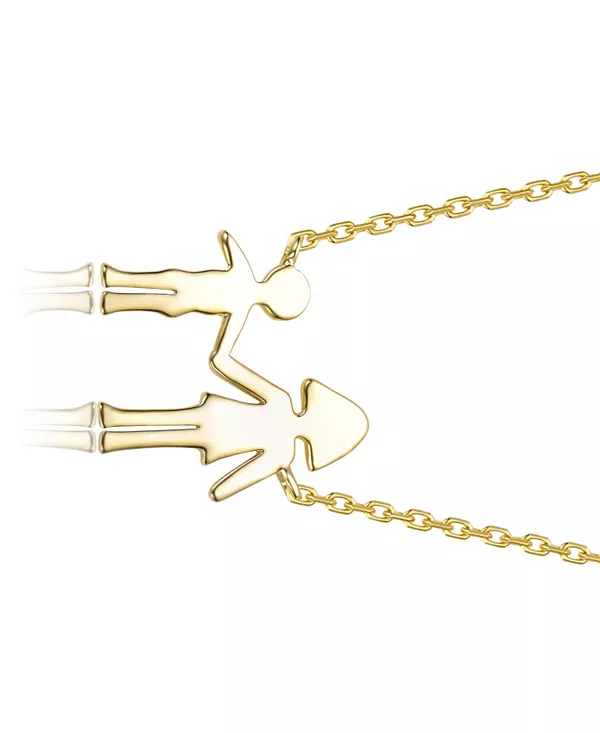 Семейное ожерелье с покрытием из 14-каратного золота Gigigirl, gold
Семейное ожерелье с покрытием из 14-каратного золота Gigigirl, gold