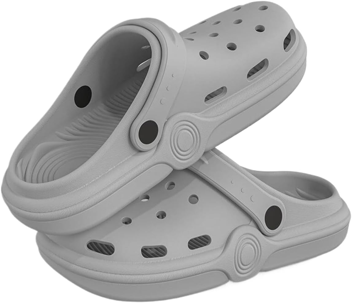 Женские и мужские сабо для улицы с легким надеванием, домашние тапочки, противоскользящие, с защитой от запаха, для сада и пляжа Dannling, серый
Женские и мужские сабо для улицы с легким надеванием, домашние тапочки, противоскользящие, с защитой от запаха, для сада и пляжа Dannling, серый