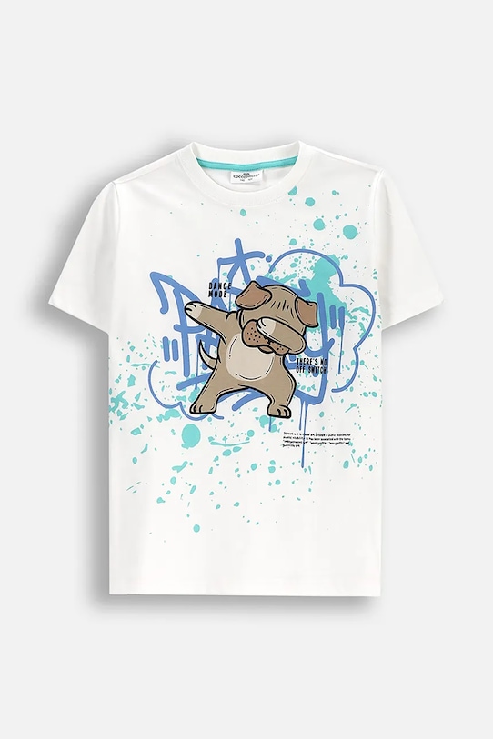 Детская хлопковая футболка Coccodrillo, бежевый
Детская хлопковая футболка Coccodrillo, бежевый