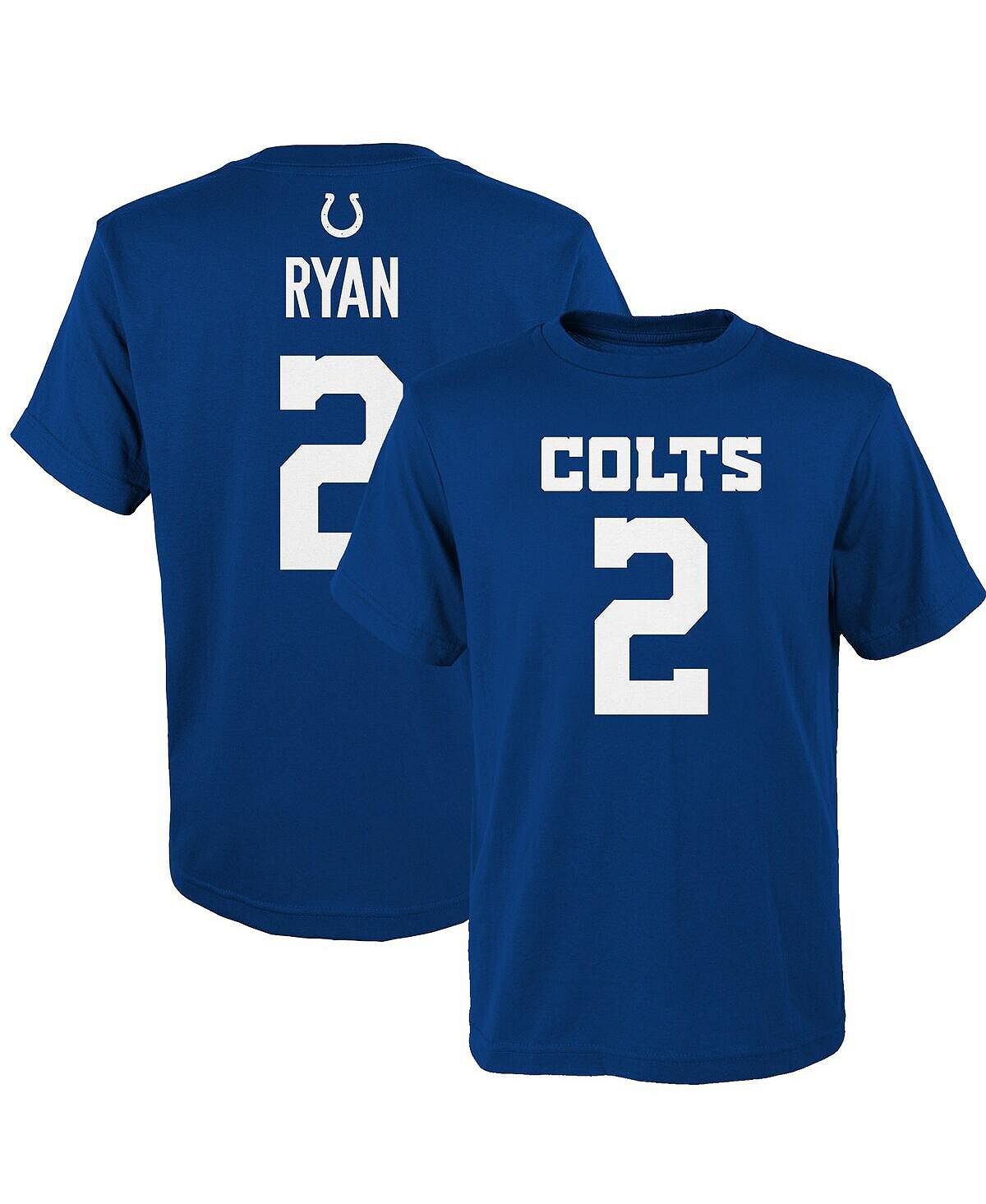 Футболка с именем и номером игрока Big Boys Matt Ryan Royal Indianapolis Colts Mainliner Outerstuff
Футболка с именем и номером игрока Big Boys Matt Ryan Royal Indianapolis Colts Mainliner Outerstuff