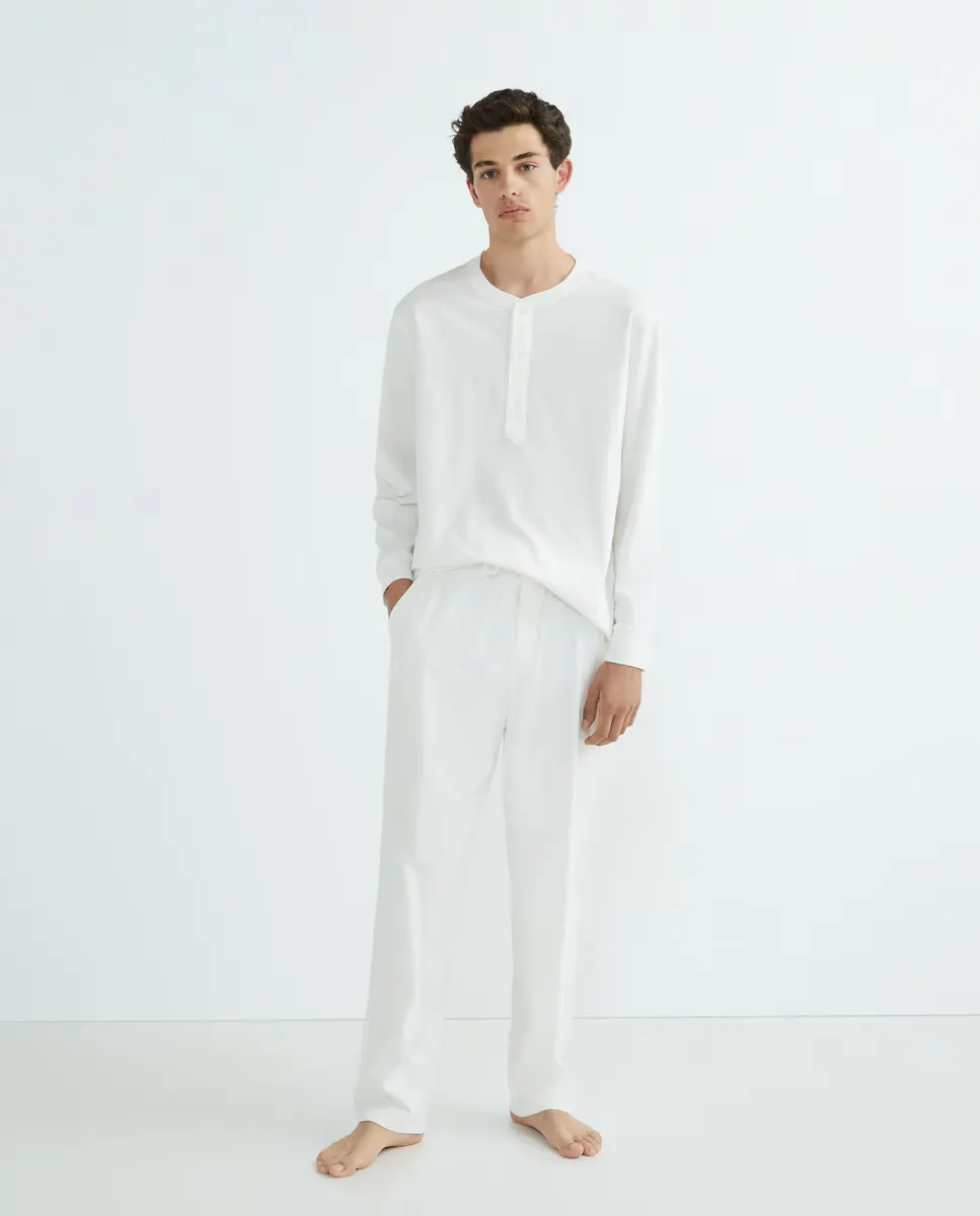 Мужская футболка с длинными рукавами из экологически чистого хлопка Emidio Tucci, белый
Мужская футболка с длинными рукавами из экологически чистого хлопка Emidio Tucci, белый