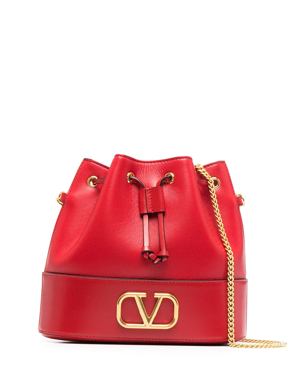 Сумка-ведро с логотипом VLogo Valentino Garavani, красный
Сумка-ведро с логотипом VLogo Valentino Garavani, красный