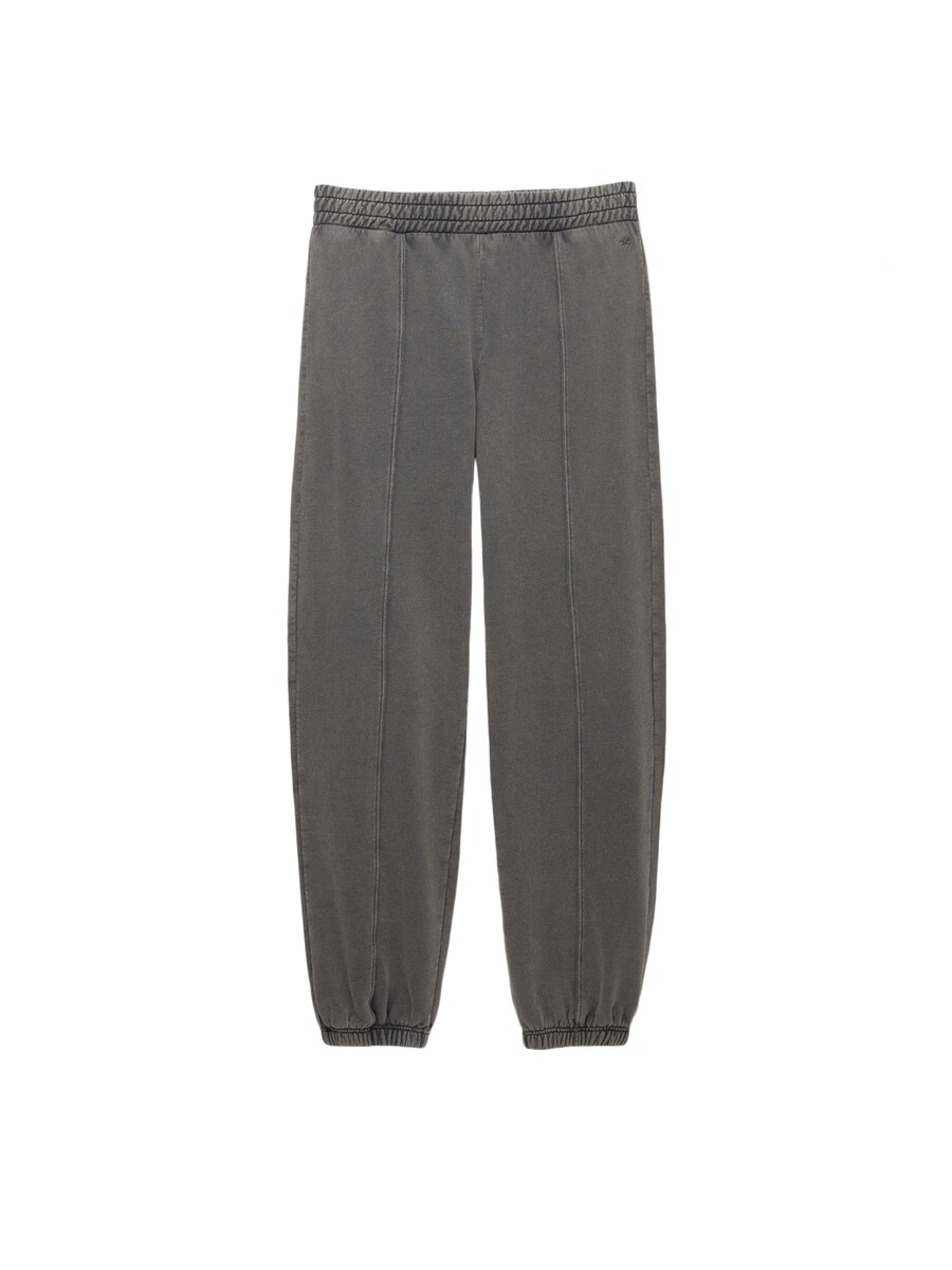 Брюки свободного кроя Pull&Bear, черный 
Брюки свободного кроя Pull&Bear, черный