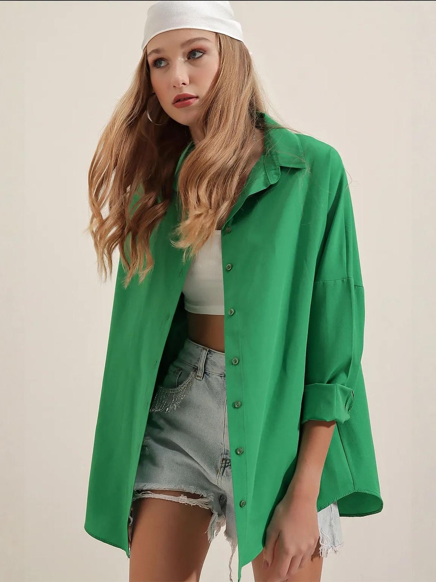 Блуза Bigdart, зеленый
Блуза Bigdart, зеленый