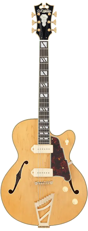 Электрогитара D'Angelico Deluxe 59 Satin Honey w/Case 
Электрогитара D'Angelico Deluxe 59 Satin Honey w/Case
