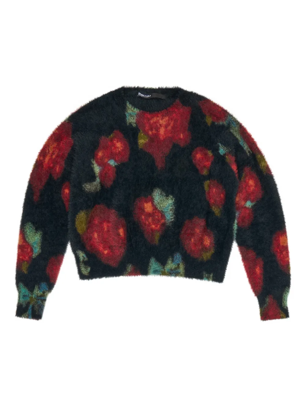 Свитер с цветочным принтом Bimba Y Lola, черный
Свитер с цветочным принтом Bimba Y Lola, черный