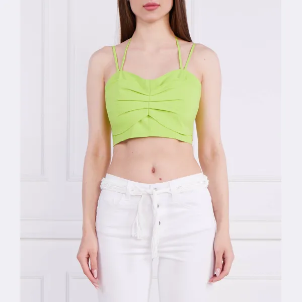 Топ стандартного кроя Twinset, зеленый 
Топ стандартного кроя Twinset, зеленый