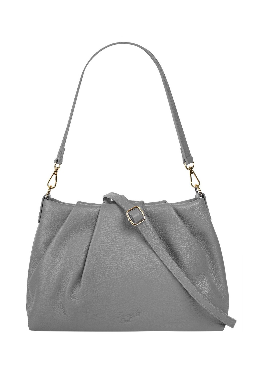 Сумка через плечо, натуральная кожа, производство Италия Samantha Look, серый
Сумка через плечо, натуральная кожа, производство Италия Samantha Look, серый