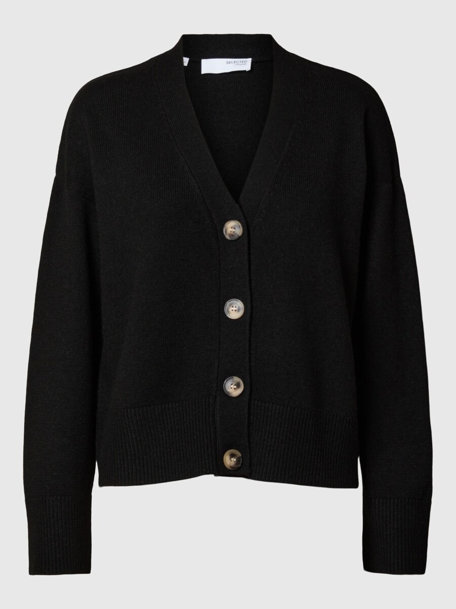 Вязаный кардиган SELECTED, черный
Вязаный кардиган SELECTED, черный