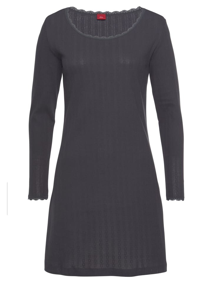 Ночная рубашка sOliver, цвет graphit
Ночная рубашка sOliver, цвет graphit