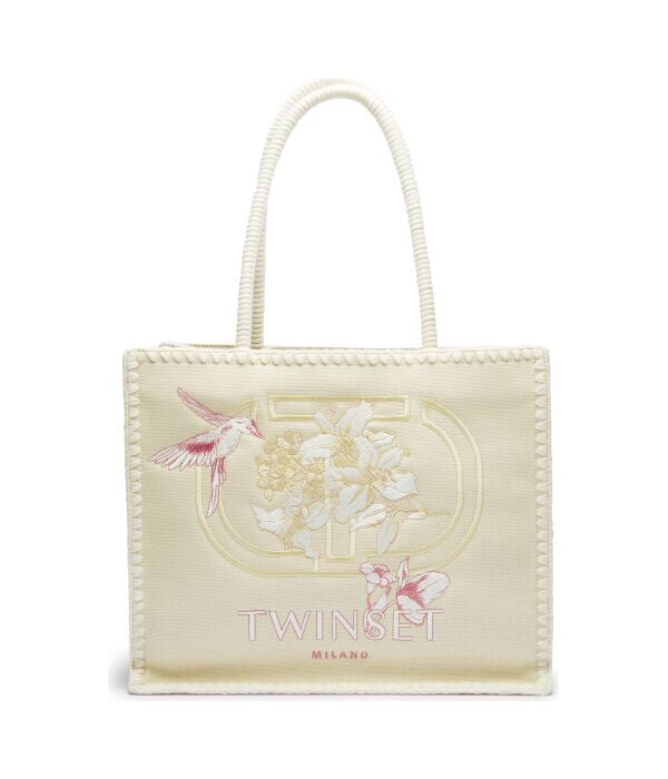 Сумка-шоппер Twin-Set с принтом, бежевый
Сумка-шоппер Twin-Set с принтом, бежевый