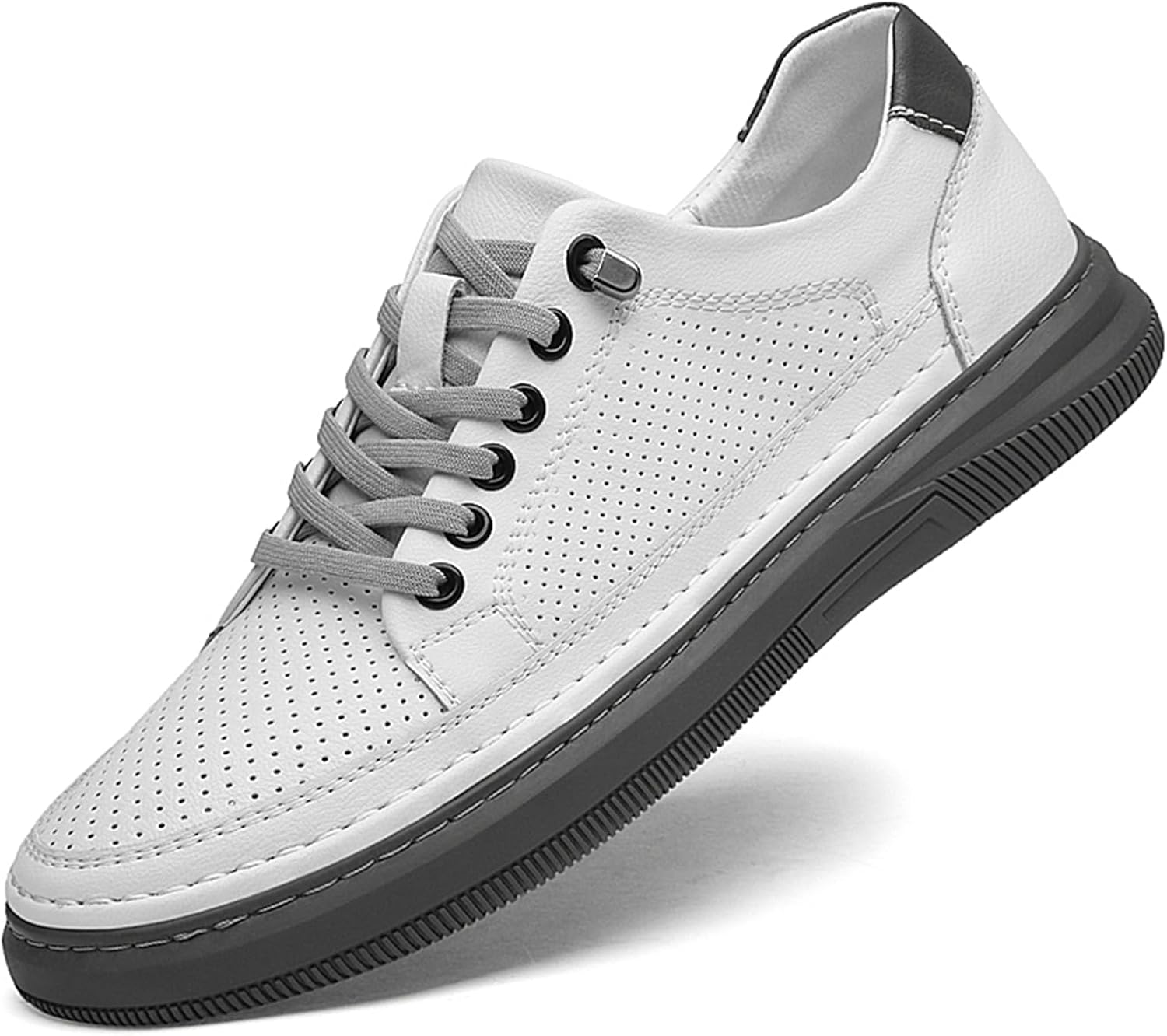 Мужские водонепроницаемые противоскользящие туфли из коровьей кожи, повседневные мягкие оксфорды, модные кожаные кроссовки на шнуровке Abborora, белый
Мужские водонепроницаемые противоскользящие туфли из коровьей кожи, повседневные мягкие оксфорды, модные кожаные кроссовки на шнуровке Abborora, белый