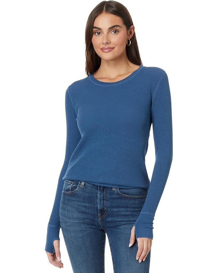 Футболка Mod-o-doc Long Sleeve Crew Neck Tee with Thumbhole, цвет Slate Teal
Футболка Mod-o-doc Long Sleeve Crew Neck Tee with Thumbhole, цвет Slate Teal