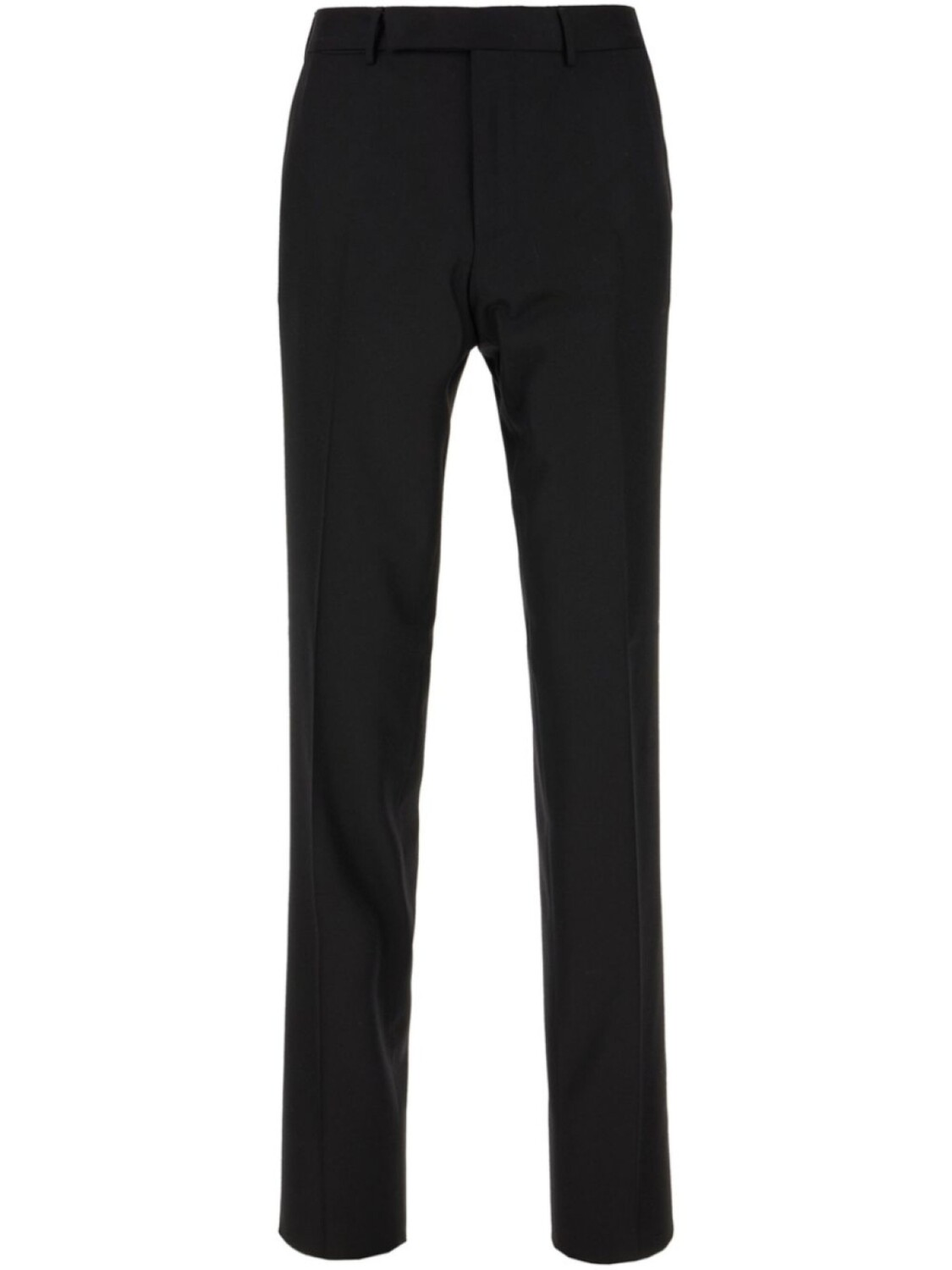 Зауженные брюки с отутюженными стрелками Zegna, черный
Зауженные брюки с отутюженными стрелками Zegna, черный