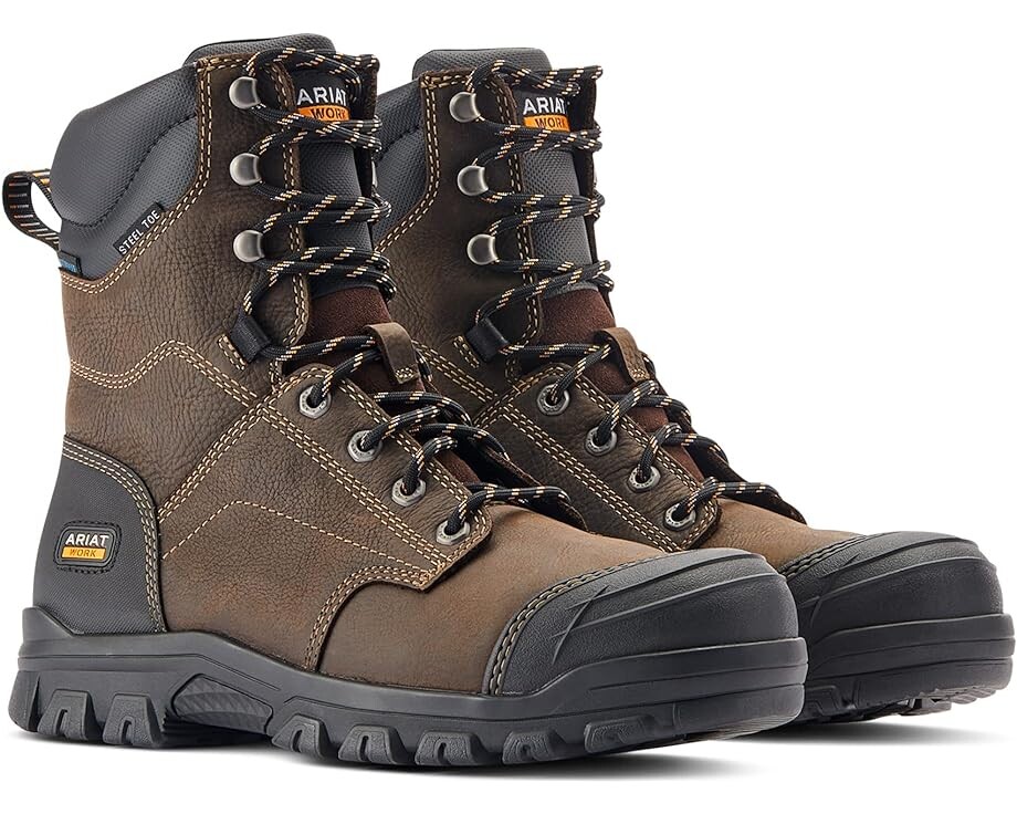 Ботинки Ariat Treadfast 8" Waterproof Steel Toe Work, цвет Dark Brown
Ботинки Ariat Treadfast 8" Waterproof Steel Toe Work, цвет Dark Brown