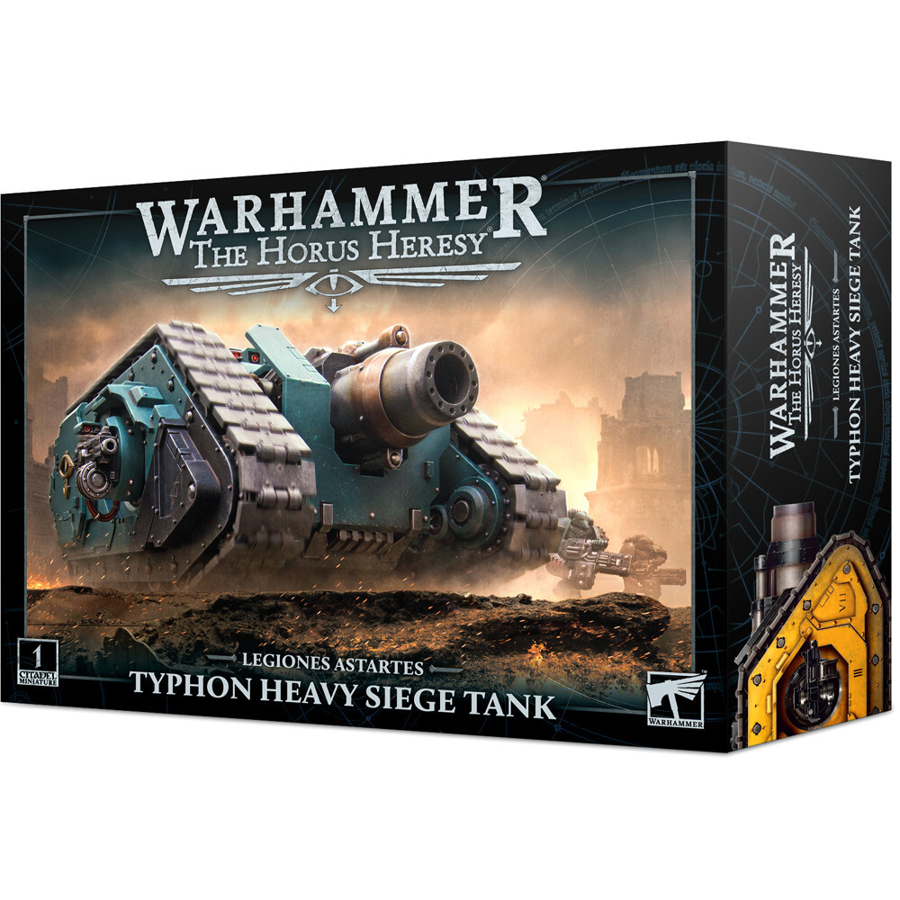 Миниатюра Games Workshop Warhammer Horus Heresy: Legiones Astartes - Typhon Heavy Siege Tank
Миниатюра Games Workshop Warhammer Horus Heresy: Legiones Astartes - Typhon Heavy Siege Tank