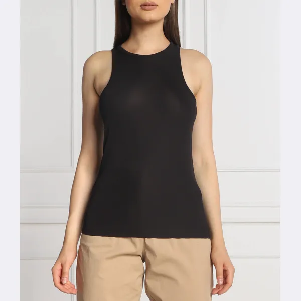 Облегающий топ Calvin Klein, черный
Облегающий топ Calvin Klein, черный