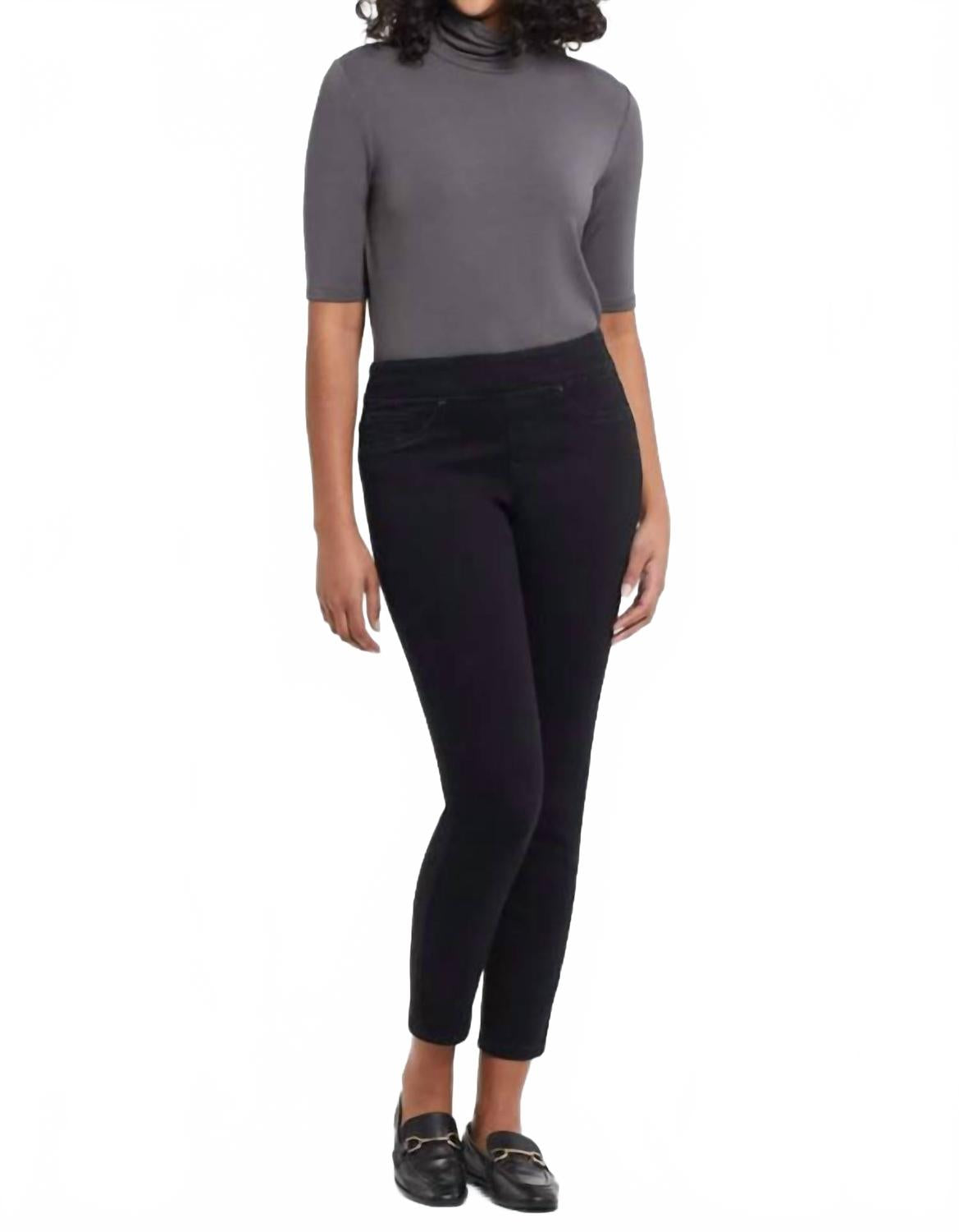 TRIBAL Женские леггинсы Audrey Pull On Ankle Jegging, черные
TRIBAL Женские леггинсы Audrey Pull On Ankle Jegging, черные