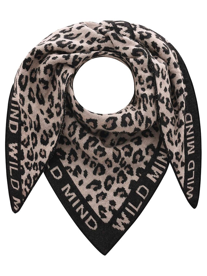 Треугольный шарф "Leo Wild" с добавлением шерсти, бежевый/черный - (Д)200 x (Ш)100 см Zwillingsherz
Треугольный шарф "Leo Wild" с добавлением шерсти, бежевый/черный - (Д)200 x (Ш)100 см Zwillingsherz