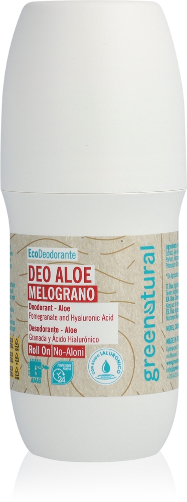 Дезодорант шариковый с гранатовым минералом и гиалуроновой кислотой Greenatural, 75 мл
Дезодорант шариковый с гранатовым минералом и гиалуроновой кислотой Greenatural, 75 мл