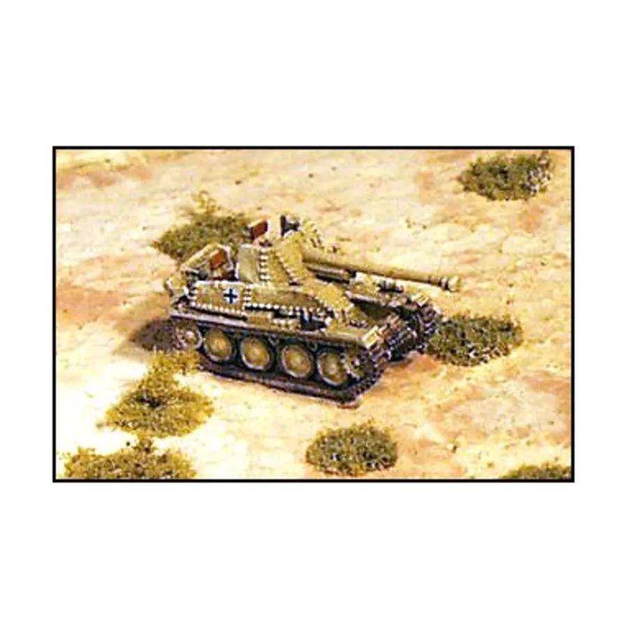 Мардер III 7,62, WWII Micro Armour - Germany - Self Propelled Guns & Rockets (1:285)
Мардер III 7,62, WWII Micro Armour - Germany - Self Propelled Guns & Rockets (1:285)