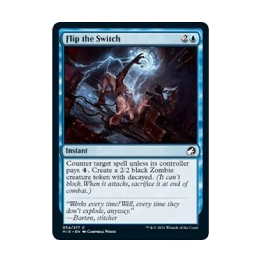 CCG Нажмите переключатель (С), MTG - Innistrad - Midnight Hunt
CCG Нажмите переключатель (С), MTG - Innistrad - Midnight Hunt