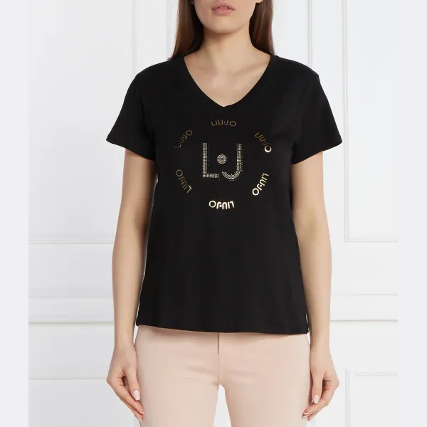 Футболка стандартного кроя Liu Jo, черный
Футболка стандартного кроя Liu Jo, черный