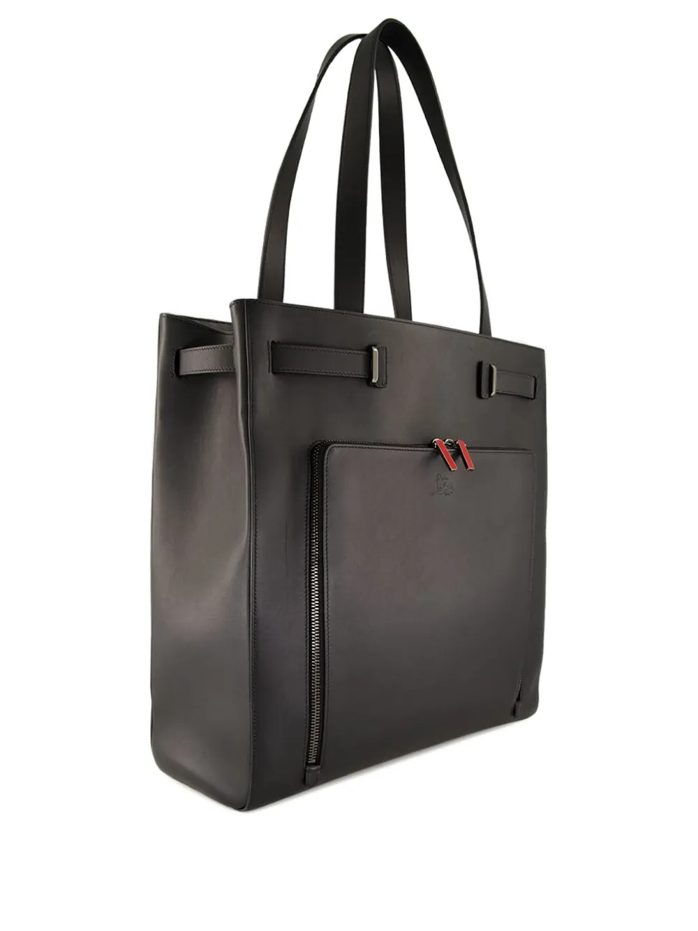 Кожаная сумка-тоут Djanis Christian Louboutin, черный
Кожаная сумка-тоут Djanis Christian Louboutin, черный