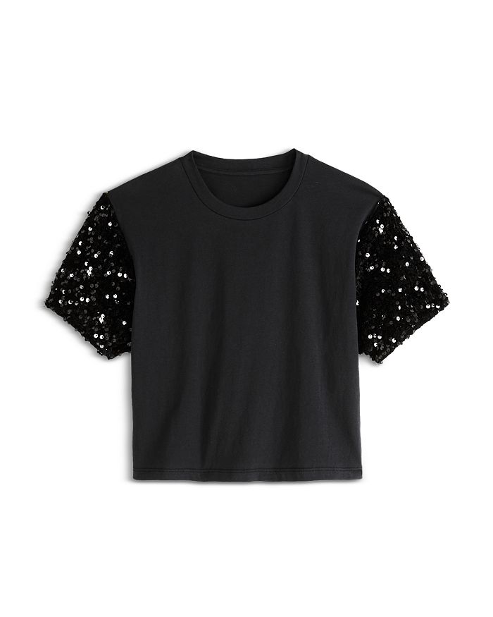 Топ с пайетками на рукавах для девочек Misha - Big Kid KatieJnyc, черный
Топ с пайетками на рукавах для девочек Misha - Big Kid KatieJnyc, черный