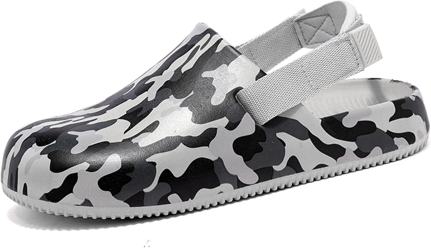 Унисекс классические камуфляжные сабо для взрослых мужчин и женщин - легкие регулируемые водные сандалии с противоскользящей подошвой, быстро сохнущие садовые тапочки Frtubop, серый
Унисекс классические камуфляжные сабо для взрослых мужчин и женщин - легкие регулируемые водные сандалии с противоскользящей подошвой, быстро сохнущие садовые тапочки Frtubop, серый