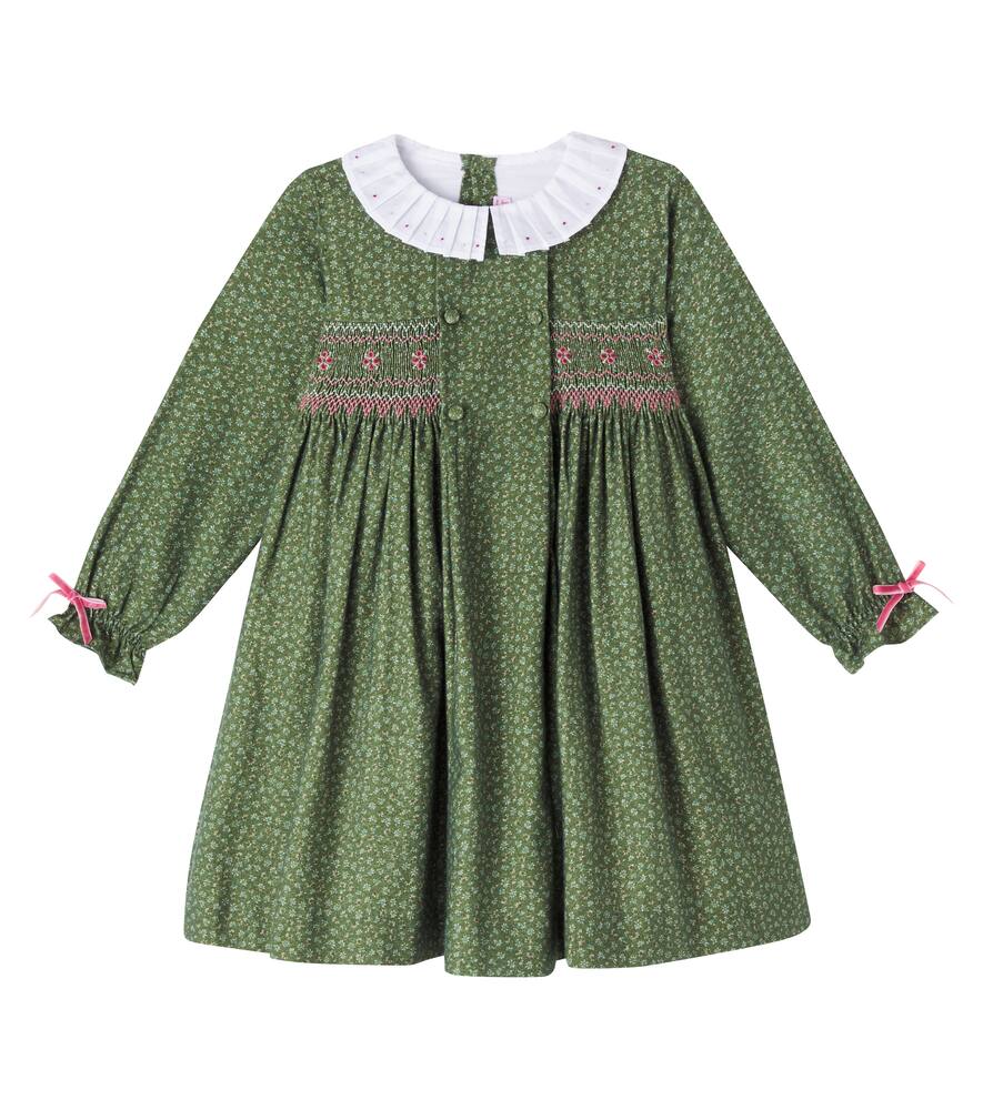 Платье Magdalena из хлопка с цветочным принтом и присборенной горловиной La Coqueta, Green Floral
Платье Magdalena из хлопка с цветочным принтом и присборенной горловиной La Coqueta, Green Floral