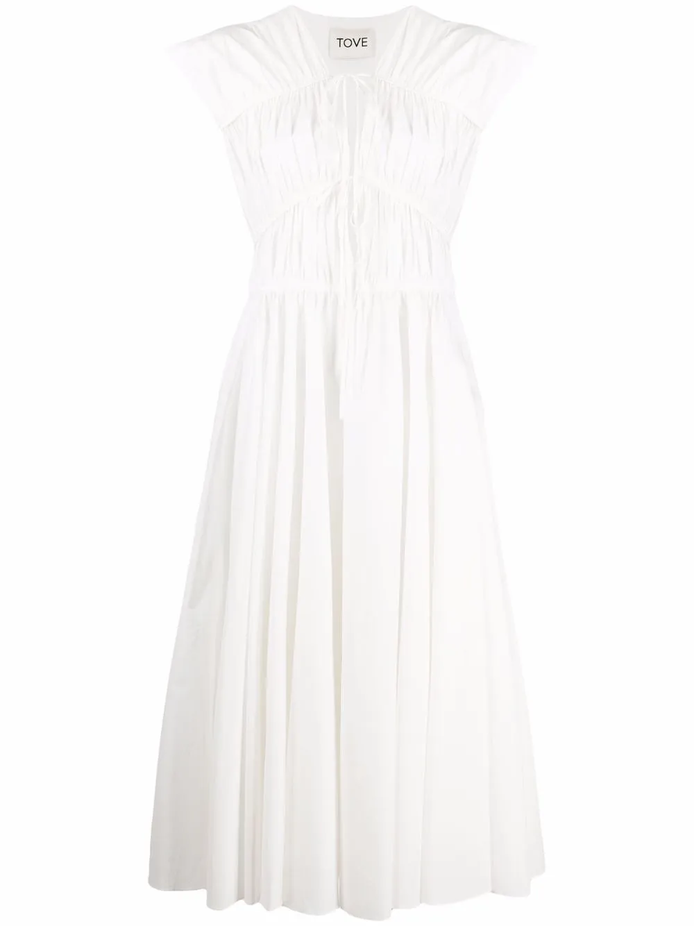 Платье Phoebe из органического хлопка TOVE, белый
Платье Phoebe из органического хлопка TOVE, белый