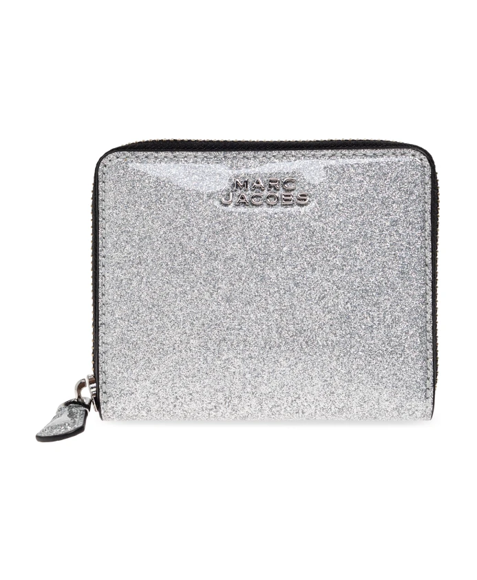 Кошелек из парчи с логотипом Marc Jacobs, серый
Кошелек из парчи с логотипом Marc Jacobs, серый