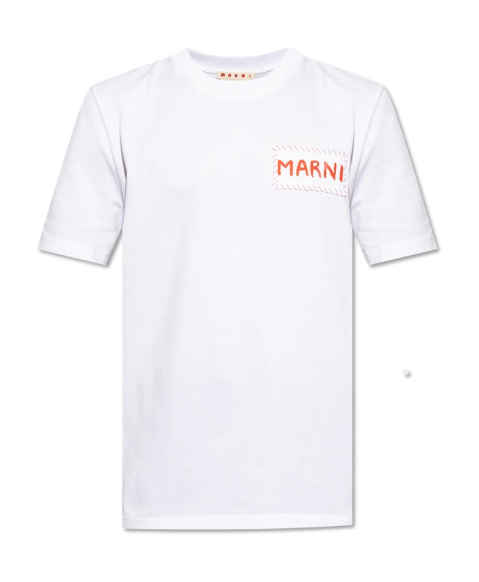 Футболка с логотипом Marni, белый
Футболка с логотипом Marni, белый