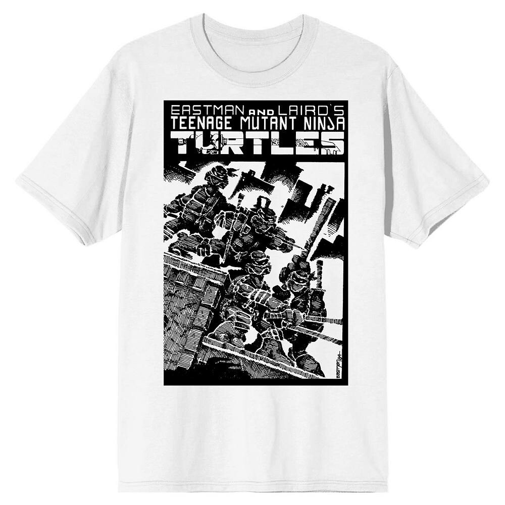 Мужская футболка с рисунком «Черепашки-ниндзя» Comic Origins Turtle Ninjas Crosshatch Art Graphic Tee Licensed Character, белый
Мужская футболка с рисунком «Черепашки-ниндзя» Comic Origins Turtle Ninjas Crosshatch Art Graphic Tee Licensed Character, белый