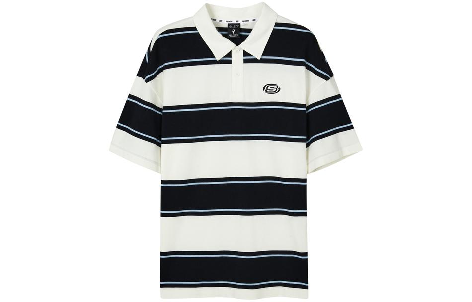 Футболка поло унисекс черная белая широкие полоски Skechers, Black White Thick Stripes/045P
Футболка поло унисекс черная белая широкие полоски Skechers, Black White Thick Stripes/045P