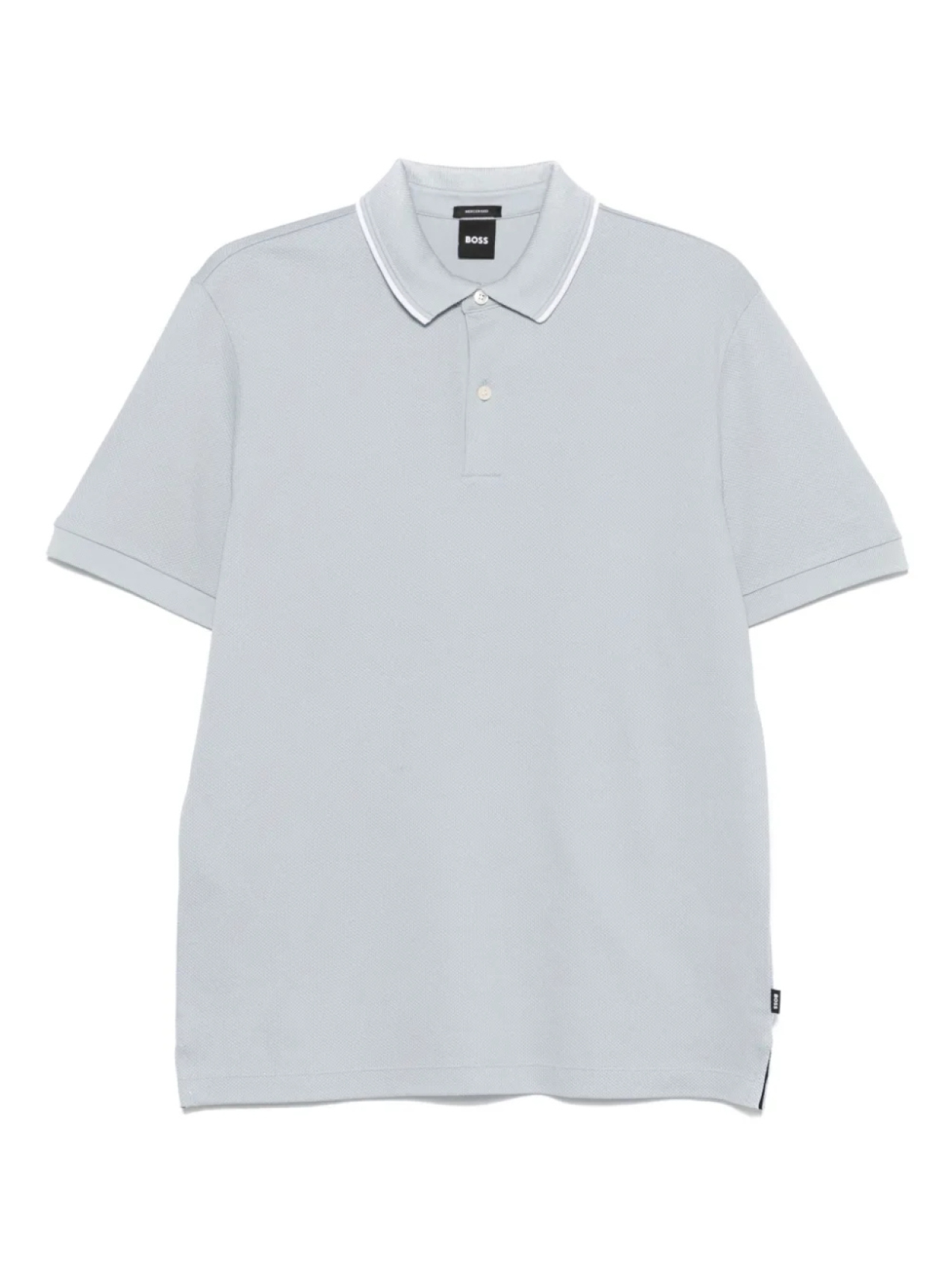 Фактурная рубашка поло BOSS, синий
Фактурная рубашка поло BOSS, синий