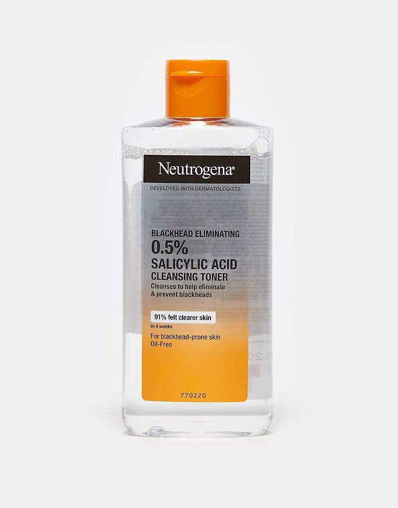 Очищающий тоник Neutrogena Blackhead Eliminating Cleansing Toner 200 мл
Очищающий тоник Neutrogena Blackhead Eliminating Cleansing Toner 200 мл
