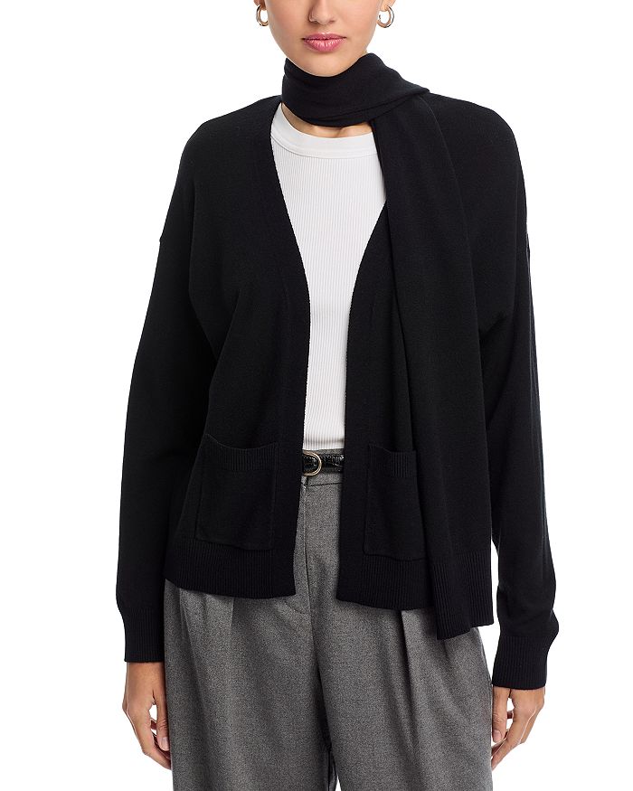 Кардиган и шарф в наборе Sioni, черный
Кардиган и шарф в наборе Sioni, черный