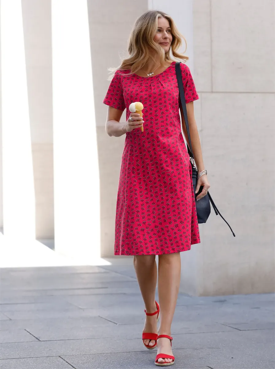 Платье-рубашка Inspirations "Платье из джерси" Inspirationen, цвет Erdbeere-Ecru-Bedruckt
Платье-рубашка Inspirations "Платье из джерси" Inspirationen, цвет Erdbeere-Ecru-Bedruckt