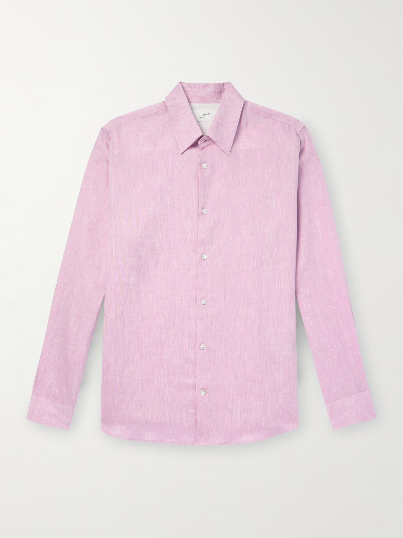 Рубашка из органического льна-шамбре MR P., розовый
Рубашка из органического льна-шамбре MR P., розовый