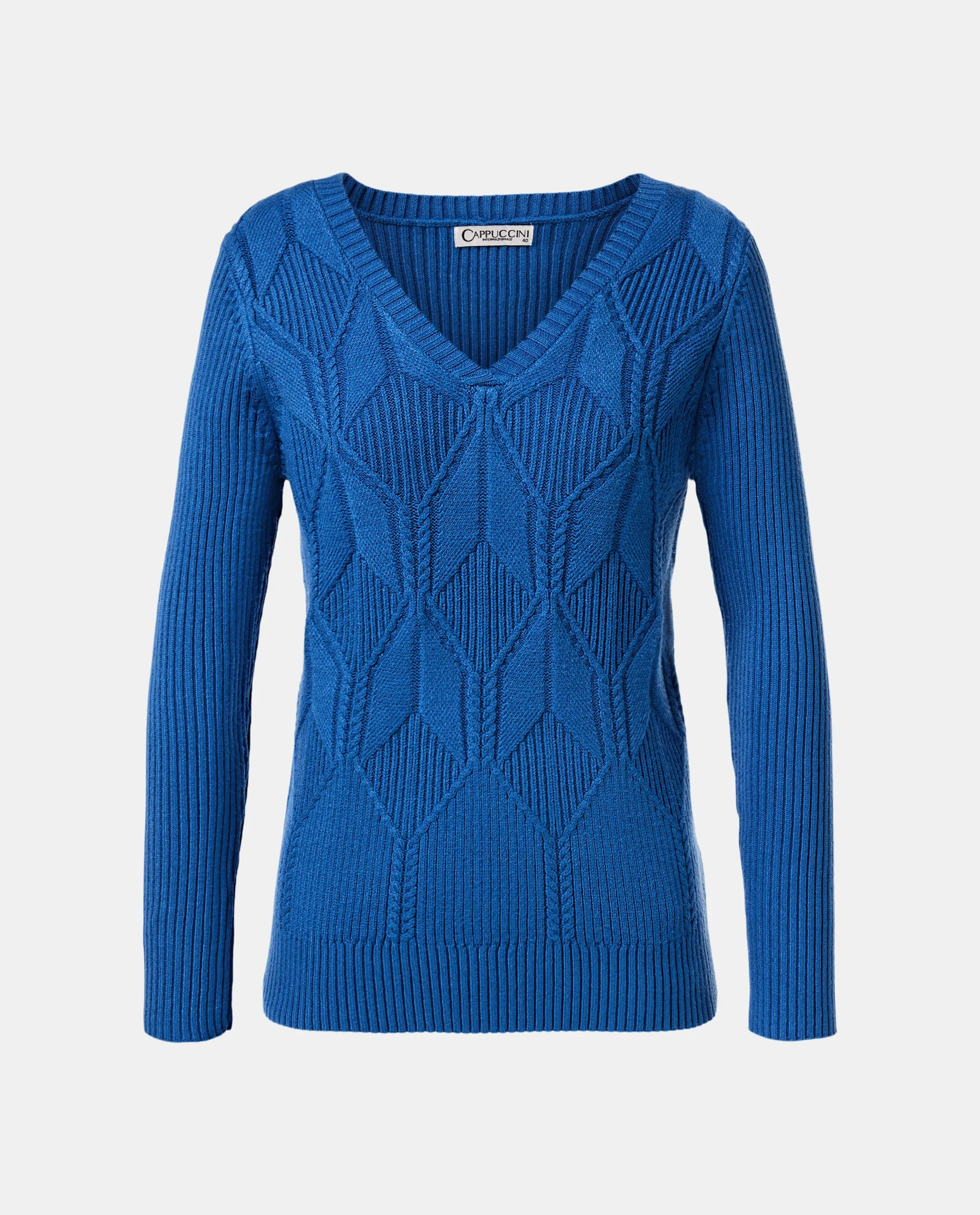 Женский свитер с длинным рукавом однотонный Zermatt, индиго
Женский свитер с длинным рукавом однотонный Zermatt, индиго