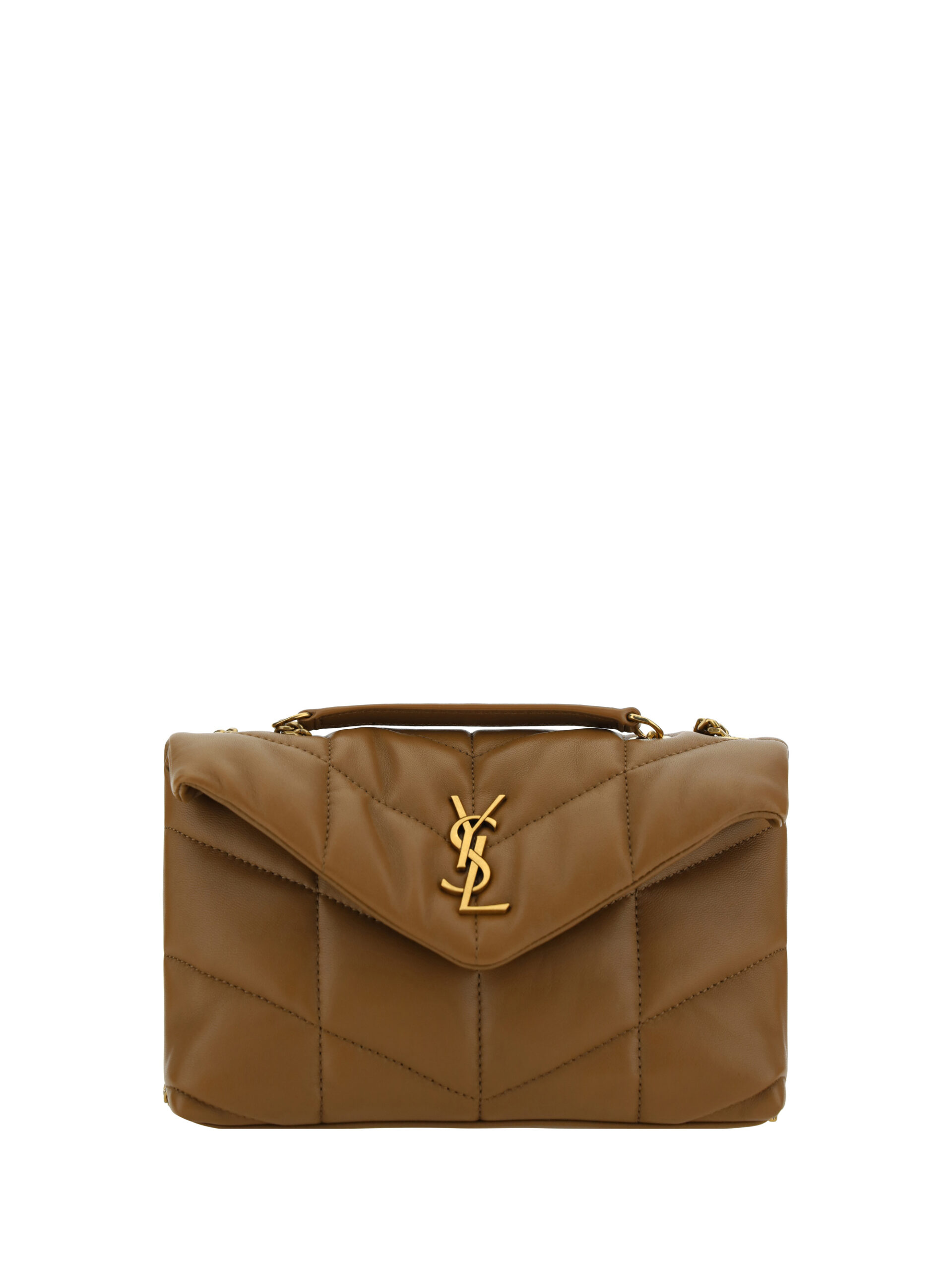 Сумка-мешок из коричневой овечьей кожи с изображением игрушечной фугу Saint Laurent
Сумка-мешок из коричневой овечьей кожи с изображением игрушечной фугу Saint Laurent