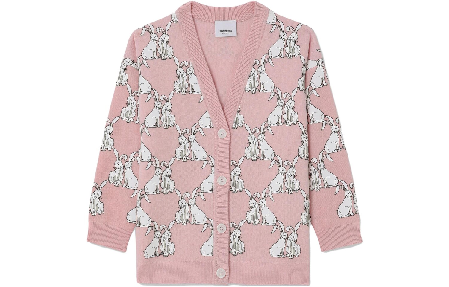 Свитер детский Burberry, светло-розовый 
Свитер детский Burberry, светло-розовый