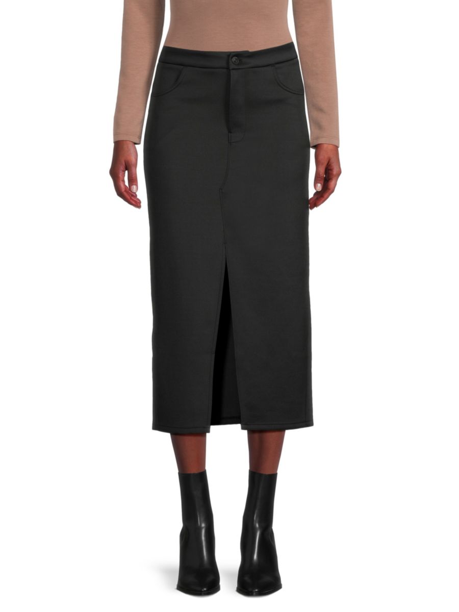 Юбка-футляр с разрезом Hudson Jeans, цвет Black Beauty
Юбка-футляр с разрезом Hudson Jeans, цвет Black Beauty